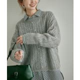 シアーモヘア混ニットプルオーバー | ROPE' PICNIC | 詳細画像23 