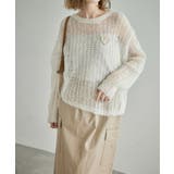 シアーモヘア混ニットプルオーバー | ROPE' PICNIC | 詳細画像27 