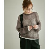 シアーモヘア混ニットプルオーバー | ROPE' PICNIC | 詳細画像31 