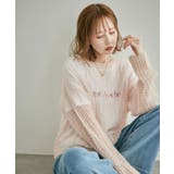 シアーモヘア混ニットプルオーバー | ROPE' PICNIC | 詳細画像35 