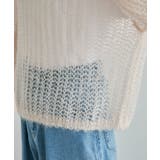 シアーモヘア混ニットプルオーバー | ROPE' PICNIC | 詳細画像43 