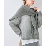 グレー(07) | シアーモヘア混ニットプルオーバー | ROPE' PICNIC