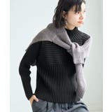 【WEB限定カラーあり】アソートリブ切り替えニットプルオーバー リンクコーデ 新… | ROPE' PICNIC | 詳細画像13 
