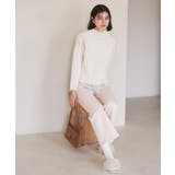 【WEB限定カラーあり】アソートリブ切り替えニットプルオーバー リンクコーデ 新… | ROPE' PICNIC | 詳細画像16 