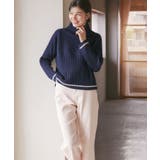 【WEB限定カラーあり】アソートリブ切り替えニットプルオーバー リンクコーデ 新… | ROPE' PICNIC | 詳細画像22 