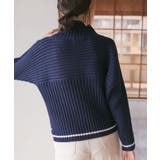 【WEB限定カラーあり】アソートリブ切り替えニットプルオーバー リンクコーデ 新… | ROPE' PICNIC | 詳細画像25 