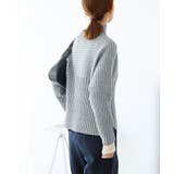 【WEB限定カラーあり】アソートリブ切り替えニットプルオーバー リンクコーデ 新… | ROPE' PICNIC | 詳細画像8 