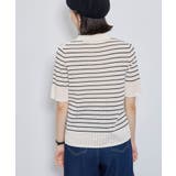 ハーフスリーブシアーポロニット | ROPE' PICNIC | 詳細画像11