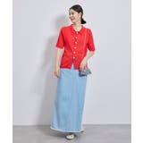 ハーフスリーブシアーポロニット | ROPE' PICNIC | 詳細画像12