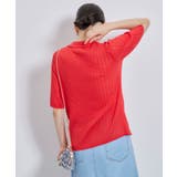 ハーフスリーブシアーポロニット | ROPE' PICNIC | 詳細画像16