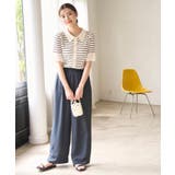 ハーフスリーブシアーポロニット | ROPE' PICNIC | 詳細画像21