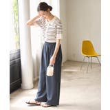 ハーフスリーブシアーポロニット | ROPE' PICNIC | 詳細画像22