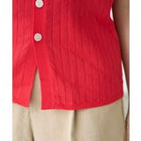 ハーフスリーブシアーポロニット | ROPE' PICNIC | 詳細画像34