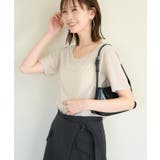 シアーベロアハーフスリーブカットトップス | ROPE' PICNIC | 詳細画像12 