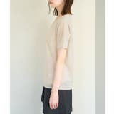 シアーベロアハーフスリーブカットトップス | ROPE' PICNIC | 詳細画像25 