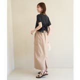 シアーベロアハーフスリーブカットトップス | ROPE' PICNIC | 詳細画像4 