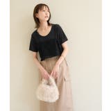 シアーベロアハーフスリーブカットトップス | ROPE' PICNIC | 詳細画像5 