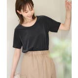 シアーベロアハーフスリーブカットトップス | ROPE' PICNIC | 詳細画像8 