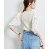 袖レースニットプルオーバー | ROPE' PICNIC | 詳細画像10 