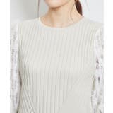 袖レースニットプルオーバー | ROPE' PICNIC | 詳細画像19 