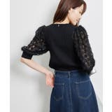 袖レースニットプルオーバー | ROPE' PICNIC | 詳細画像5 