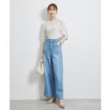 袖レースニットプルオーバー | ROPE' PICNIC | 詳細画像6 