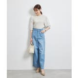 袖レースニットプルオーバー | ROPE' PICNIC | 詳細画像7 