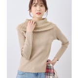 襟フェザーオフタートルニットプルオーバー | ROPE' PICNIC | 詳細画像10