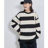 太ボーダーニットプルオーバー | ROPE' PICNIC | 詳細画像13 