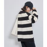 太ボーダーニットプルオーバー | ROPE' PICNIC | 詳細画像14 