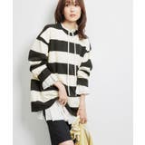 太ボーダーニットプルオーバー | ROPE' PICNIC | 詳細画像24 