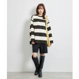 太ボーダーニットプルオーバー | ROPE' PICNIC | 詳細画像26 