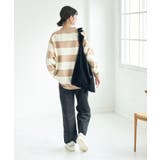 太ボーダーニットプルオーバー | ROPE' PICNIC | 詳細画像7 