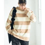 太ボーダーニットプルオーバー | ROPE' PICNIC | 詳細画像8 