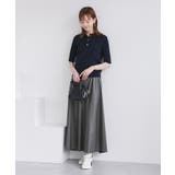 ミニケーブルハーフスリーブニットポロシャツ | ROPE' PICNIC | 詳細画像11 