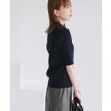 ミニケーブルハーフスリーブニットポロシャツ | ROPE' PICNIC | 詳細画像14 