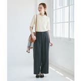 ミニケーブルハーフスリーブニットポロシャツ | ROPE' PICNIC | 詳細画像2 