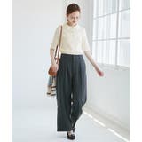 ミニケーブルハーフスリーブニットポロシャツ | ROPE' PICNIC | 詳細画像3 