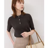 ミニケーブルハーフスリーブニットポロシャツ | ROPE' PICNIC | 詳細画像30 