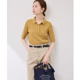 ミニケーブルハーフスリーブニットポロシャツ | ROPE' PICNIC | 詳細画像37 