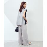 ストライプドッキングフレンチスリーブプルオーバー | ROPE' PICNIC | 詳細画像17 