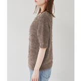 シャギーニットハーフスリーブプルオーバー | ROPE' PICNIC | 詳細画像18 