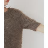 シャギーニットハーフスリーブプルオーバー | ROPE' PICNIC | 詳細画像21 