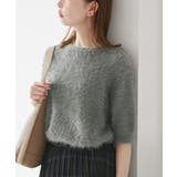 グレー(07) | シャギーニットハーフスリーブプルオーバー | ROPE' PICNIC