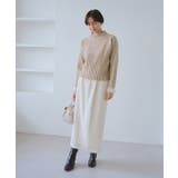 もちもちリブ切り替えニットプルオーバー/イージーケア・リンクコーデ | ROPE' PICNIC | 詳細画像13