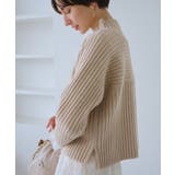 もちもちリブ切り替えニットプルオーバー/イージーケア・リンクコーデ | ROPE' PICNIC | 詳細画像14