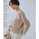 もちもちリブ切り替えニットプルオーバー/イージーケア・リンクコーデ | ROPE' PICNIC | 詳細画像16