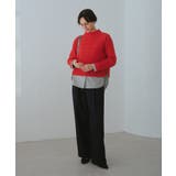 もちもちリブ切り替えニットプルオーバー/イージーケア・リンクコーデ | ROPE' PICNIC | 詳細画像24