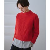 もちもちリブ切り替えニットプルオーバー/イージーケア・リンクコーデ | ROPE' PICNIC | 詳細画像26