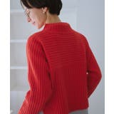 もちもちリブ切り替えニットプルオーバー/イージーケア・リンクコーデ | ROPE' PICNIC | 詳細画像28